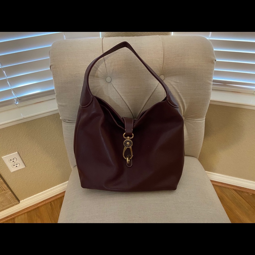 Dooney and Bourke pebble grain leather hobo